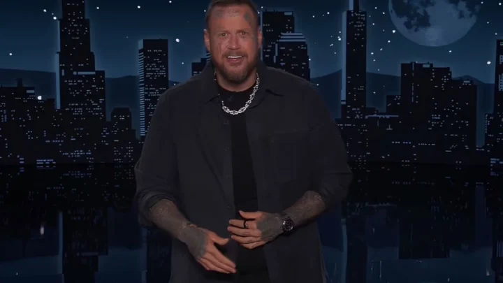 Jelly Roll reage à onda de críticas após piadas sobre Trump no Jimmy Kimmel Live!