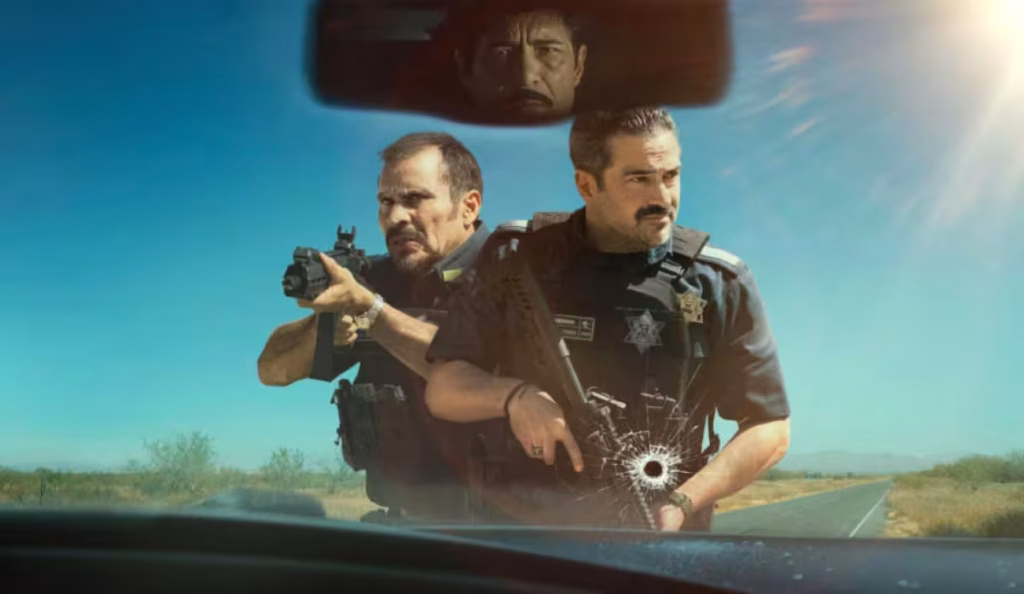Alfonso Herrera em cena de La Captura, novo filme mexicano disponível na Netflix