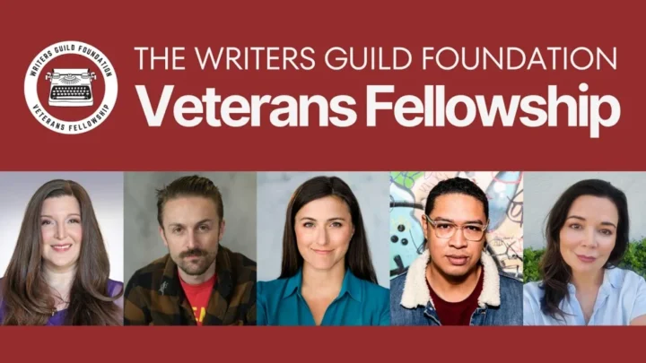 Writers Guild Foundation seleciona cinco roteiristas para turma de 2026 do Veterans Fellowship