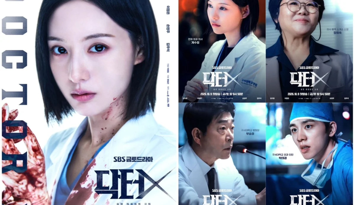 Doctor X apresenta novos pôsteres antes da estreia na SBS