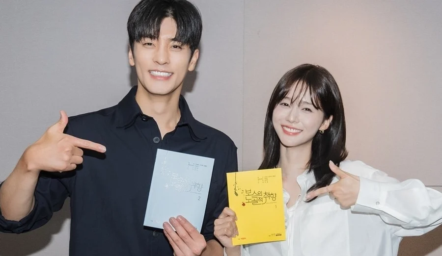 What a Boss Wants destaca química entre Sung Hoon e Oh Se Young em leitura de roteiro